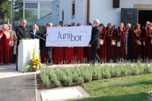 Gál Tibor emlékszobrot avattak