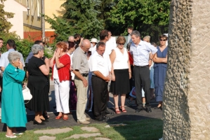 Gál Tibor emlékszobrot avattak