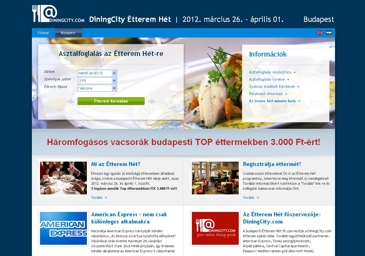 A második Budapesti Étterem Hét